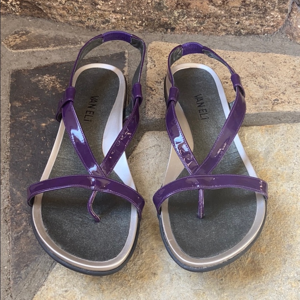 Van Eli Purple Sandals